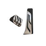 STTuning Sportovní pedály BMW M Power, hliníkové, protiskluzové – automatická převodovka