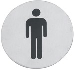 Cedulka WC muži