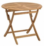 Kulatý skladací stůl Lake Moraine 90 cm