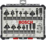 Sada fréz, 6 mm dřík, 15 ks Bosch Accessories 2607017471