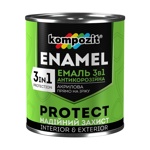 Antikorózny smalt 3 v 1  KOMPOZIT PROTECT  2.7 kg | rôzne odtiene (smaltovacia farba ENAMEL)