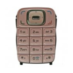 Klávesnice Nokia 6131 Pink / růžová (Service Pack)