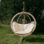 Houpací křeslo ZITA - přírodní barva