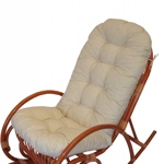 Polstr na houpací křeslo béžový melír | RYCHLÉ DODÁNÍ