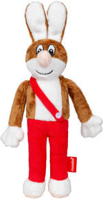 MORAVSKÁ ÚSTŘEDNA Pinďa zajíc 25cm (Čtyřlístek) *PLYŠOVÉ HRAČKY*