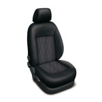 Autopotahy na Volkswagen Sharan II., 7 míst, od r. 2010, Authentic Premium Matrix, barva Matrix  černá 3089 Autopotah Automega na Volkswagen Sharan II., 7 míst, od r. 2010, Authentic Premium Matrix