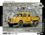 RETRO-AUTA Puzzle TRUCK č.17 Tatra 141 (1957-1970) 40 dílků