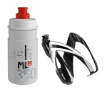 Láhev dětská 0,35l + košík ELITE Kit Ceo Jet dětský červená