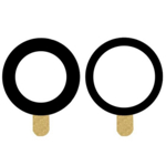 Sklíčko kamery Apple iPhone 13, iPhone 13 Mini Black / černé