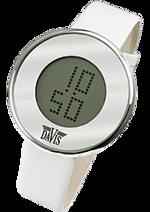 Dámské hodinky Kate – barevná kombinace nerez ocel / bílý ciferník / bílý pásek