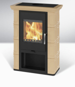 Kamna Thorma BORGHOLM Exclusive černá/cappuccino