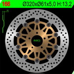 Brzdové kotouče: ZZR 1100, 93-01