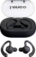 Lenco EPB-460BK Headset do uší (In Ear) Bluetooth® černá headset, za uši, odolné vůči potu sportovní