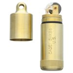 Zapalovač PEANUT XL vodotěsný MOSAZ