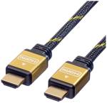 Roline HDMI kabel Zástrčka HDMI-A, Zástrčka HDMI-A 5.00 m vícebarevná 11.04.5505 standardní HDMI HDMI kabel