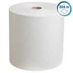 Osušky na ruce 198 x 200mm 1vrstvý, Bílá Role 7200 archů, sortiment: Scott