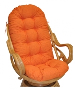 Polstr na křeslo Swivel oranžový melír | RYCHLÉ DODÁNÍ