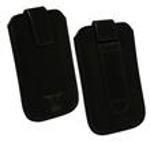 Kožené pouzdro OZBO Nabuk XL černé pro IPhone 6 / 6S / 7 / 8 / SE 2020 / SE 2022