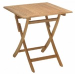 Zahradní skládací stolek Lake Moraine 80 x 80 cm