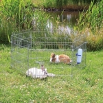 Pozinkovaná ohrádka na hlodavce 6 dílů á 63x58cm