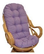 Polstr na křeslo Swivel fialový melír | RYCHLÉ DODÁNÍ