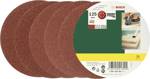Bosch Accessories 2607019491 brusné papíry pro excentrické brusky na suchý zip, s otvory Zrnitost 40 (Ø) 125 mm 25 ks
