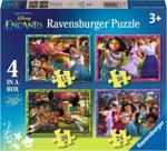 RAVENSBURGER Puzzle Encanto 4v1 (12, 16, 20, 24 dílků)