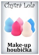 Chytrá Lola - Make-up houbička hruška - fialová - 1 ks (MH25)