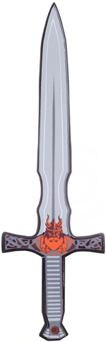 Meč dětský soft pěnový 54cm malý rytíř