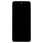 Přední kryt Motorola Moto G05, Moto E15 Black / černý + LCD + do