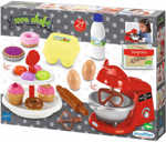 ECOIFFIER Baby robot kuchyňský set s nástroji a maketami potravin plast
