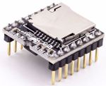 Přehrávač MP3 mini MP3-TF-16P pro Arduino