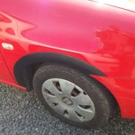 Plastové lemy blatníku Seat Ibiza 3dv 2002-2008