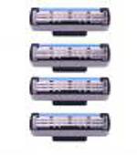 Koma M3 Hlavice (břity) pro holicí strojek Gillette Mach 3, 3ks sada