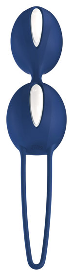 Fun Factory Smartballs Duo white-dark blue