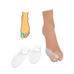 Chránič a korektor Hallux valgus HealMed 2 ks - průhledný