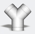 Odbočka Y 125/125mm