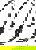 Sennheiser PC 2 Chat Headset otevřená (On Ear) kabelová černá Potlačení hluku Počítače