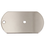 Známka identifikační/SIGNÁLNÍ zrcátko STŘÍBRNÁ