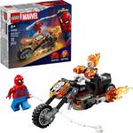 LEGO MARVEL Spiderman vs. Ghost Rider na motorce 76335 STAVEBNICE