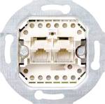 GIRA vestavný zásuvky UAE-/IAE-/ISDN Stamdard 55, E2, Event čistý, Event, Event průhledný, Esprit, ClassiX, Systém 55 019000 1 ks