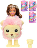 MATTEL BRB Barbie Cutie Reveal Chelsea panenka zvířátko pastelová 4 druhy