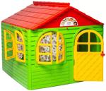 Dětský zahradní domeček zeleno-červený (střední)