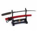 Katana japonský nůž na dopisy, červený