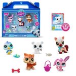 * Littlest Pet Shop herní sada Zimní 5 figurek + příslušenství, LPS