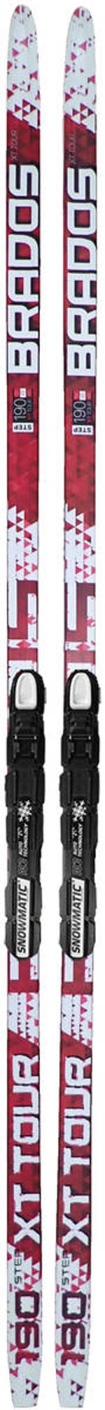 ACRA Lyže běžecké šupinaté Brados XT Tour s vázáním NN 195cm červené
