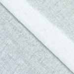 Přižehlovací bavlněná tkanina šíře 90 cm 92 g/m2, barva Bílá