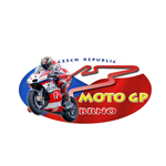 Samolepka Slovakia Moto GP Brno 4,8 x 9 cm - farebná
