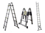 Žebřík/štafle hliníkový G21 GA-TZ12-3,8m teleskopický