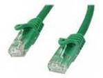 StarTech.com 2m CAT6 Ethernet Cable, 10 Gigabit Snagless RJ45 650MHz 100W PoE Patch Cord, CAT 6 10GbE UTP Network Cable w, Strain Relief, Green, Wiring is UL Certified, TIA - Category 6 - 24AWG (N6PATC2MGN) - Patch kabel - RJ-45 (M) do RJ-45 (M) - 2 m - UTP - CAT 6 - provedení bez hrbolků - zelená